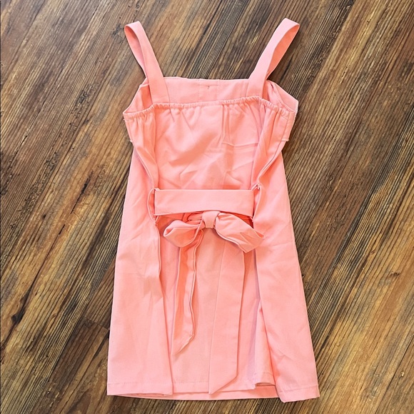 Pink Button-Front Dress - Picture 2 of 3